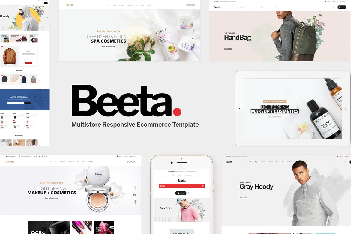 Beeta - Tema WordPress Serbaguna untuk Toko Online Anda