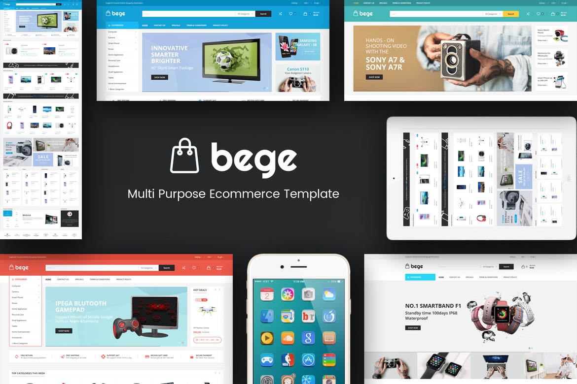 Bege - Tema WordPress WooCommerce Responsif yang Ceria dan Menarik