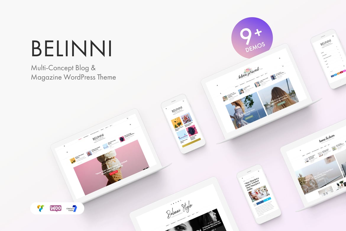Belinni - Tema WordPress Blog & Majalah Multi-Konsep yang Modern dan Responsif
