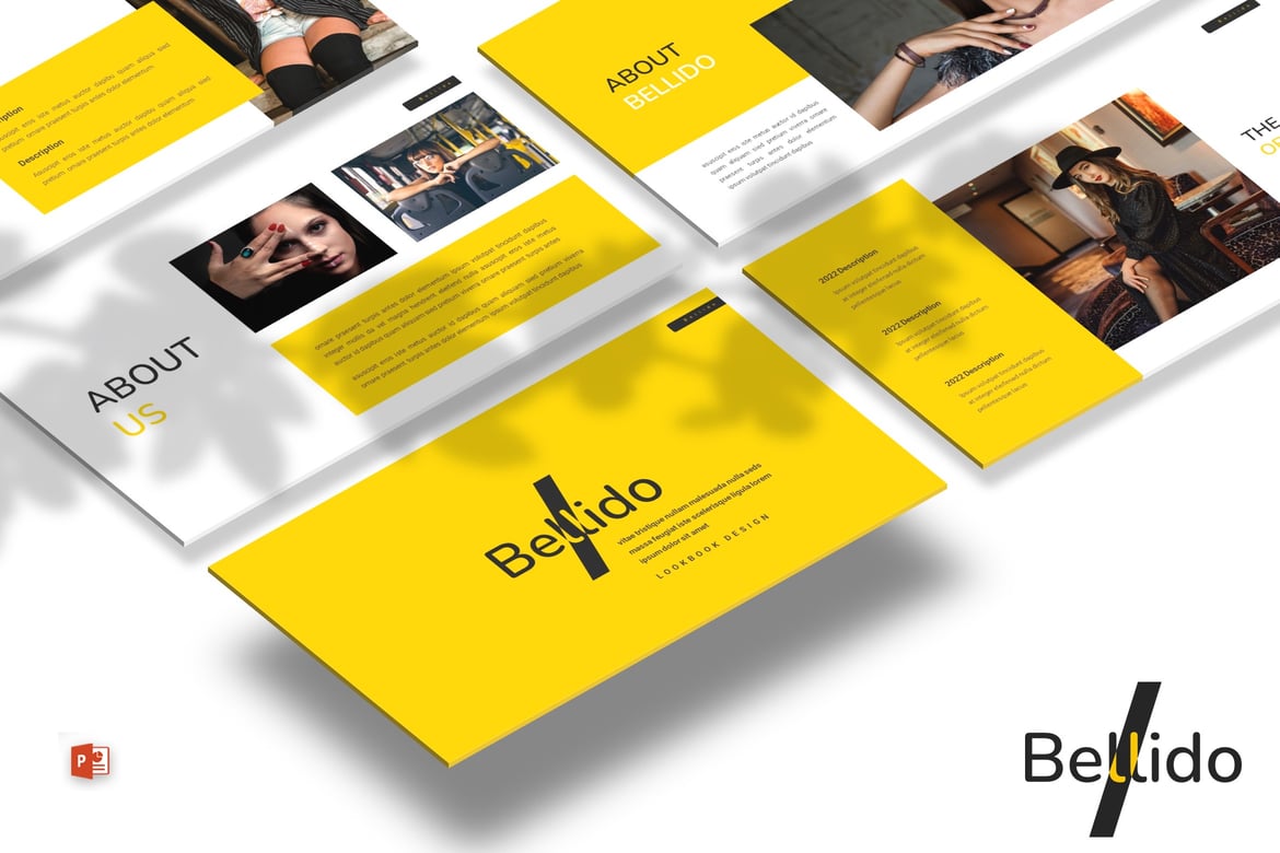 Template Powerpoint Bisnis Bellido - Presentasi Profesional dan Menarik