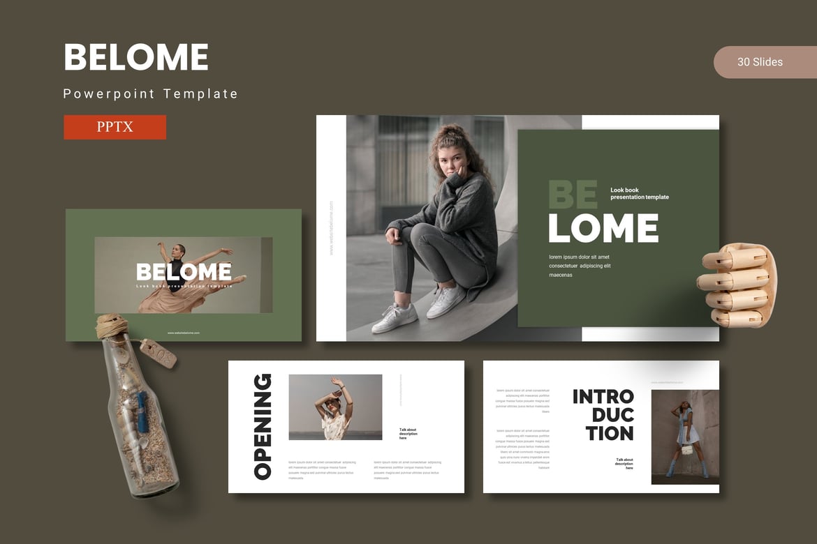 Template PowerPoint Belome - Presentasi Menarik dan Profesional