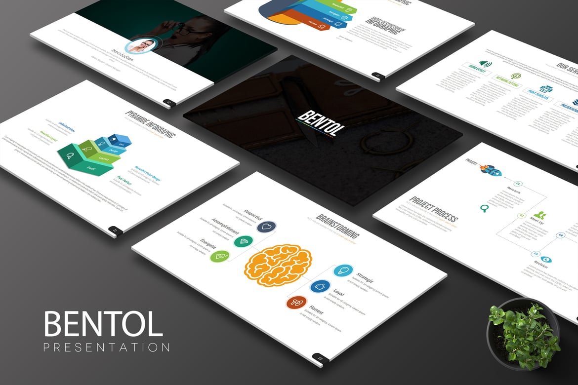 Template PowerPoint Bentol: Presentasi Kreatif dan Menarik