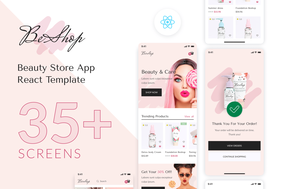 BeShop - Aplikasi Mobile eCommerce untuk Produk Kecantikan