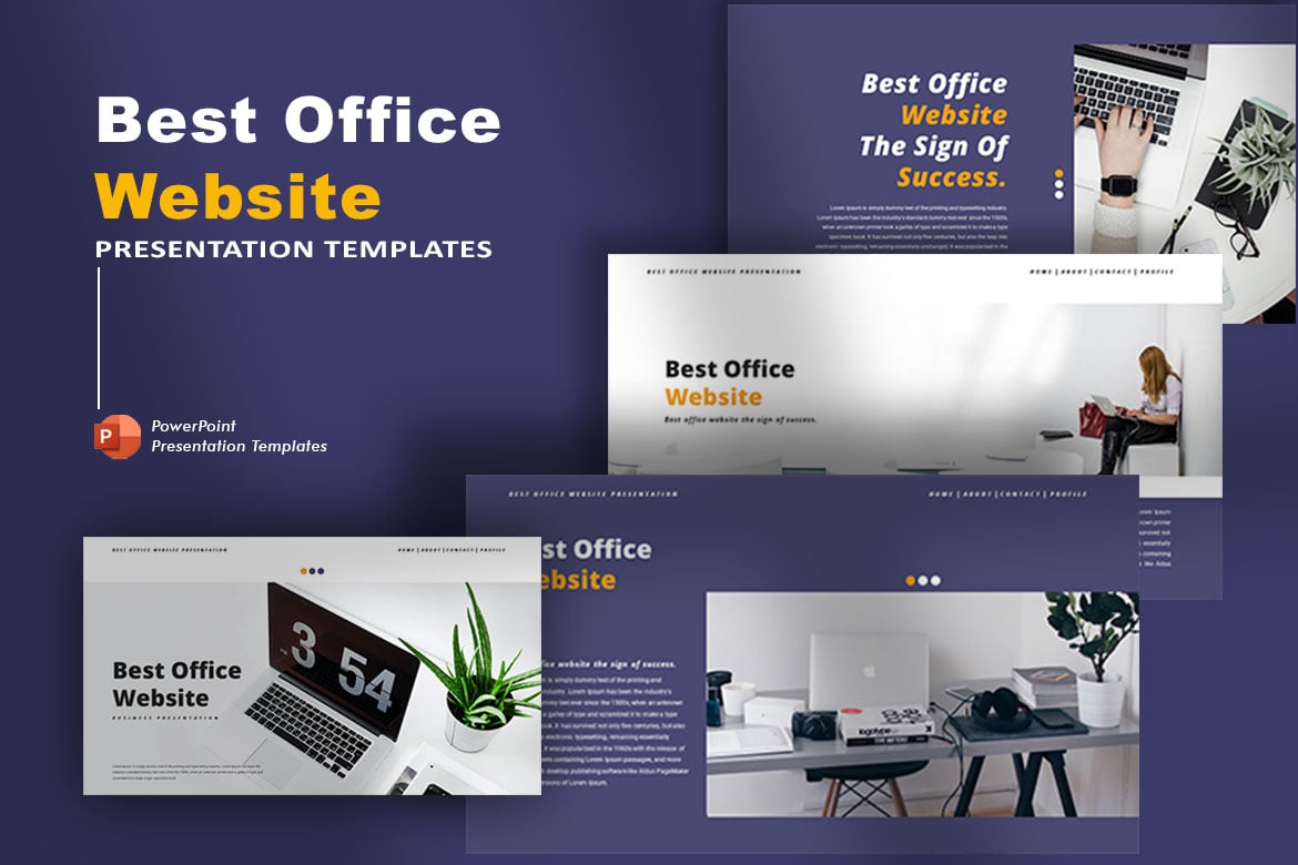 Template PowerPoint Profesional untuk Presentasi Kantor yang Menarik