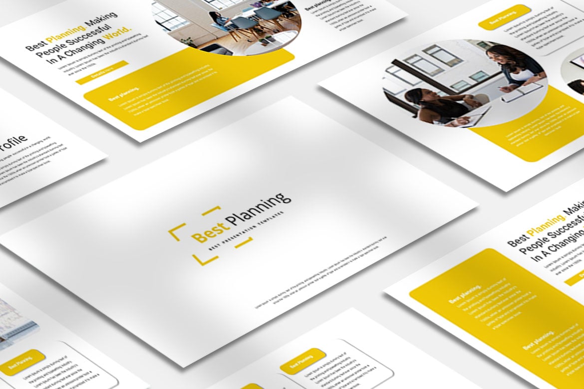 Template PowerPoint Perencanaan Terbaik untuk Presentasi Anda