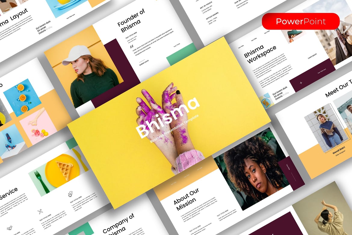 Bhisma – Template PowerPoint Profesional untuk Bisnis Anda