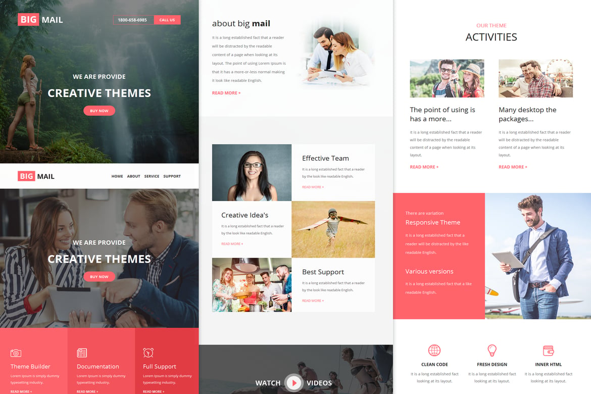Big Mail - Template E-mail Responsif yang Modern dan Menarik