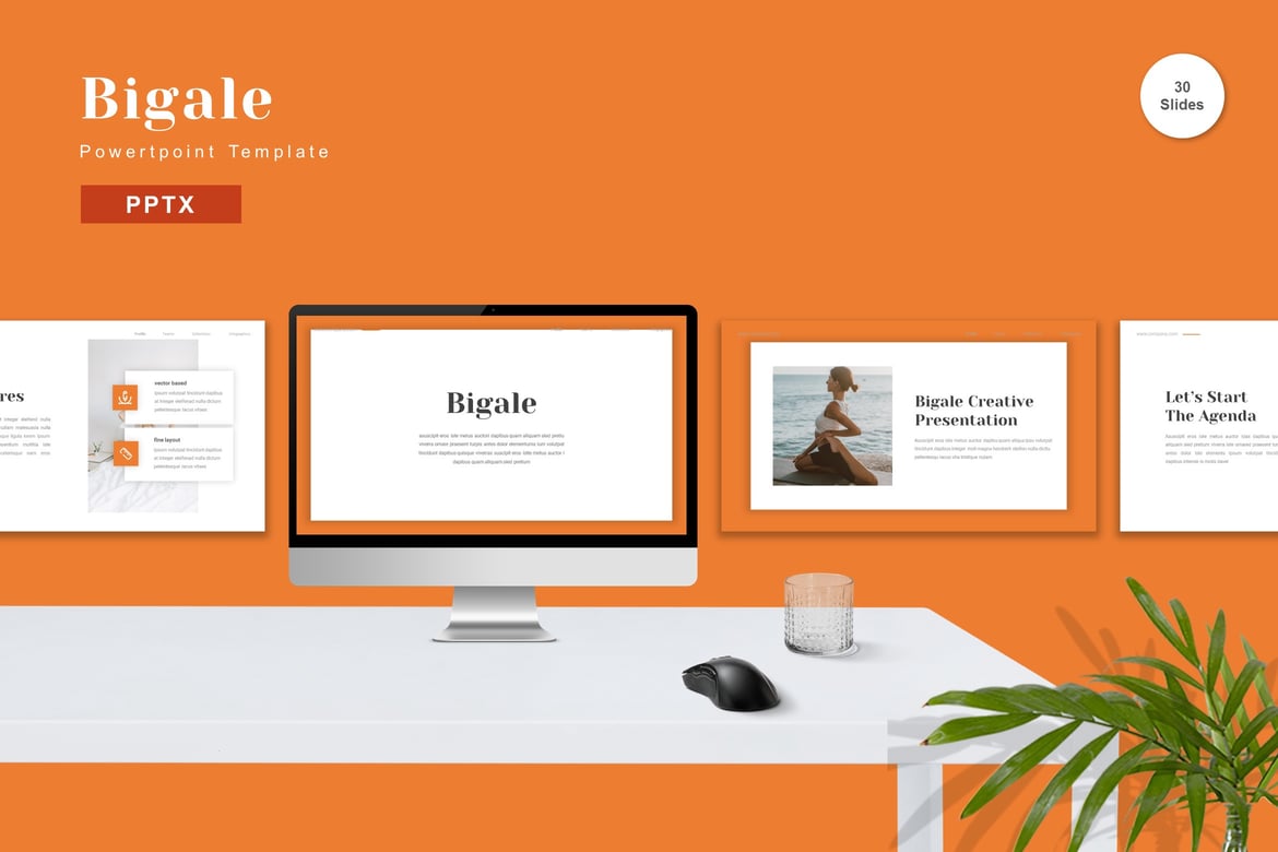 Bigale - Template PowerPoint Menarik untuk Semua Kebutuhan