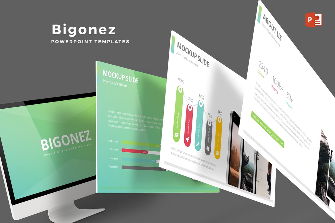 Bigonez - Template Powerpoint Serbaguna untuk Presentasi Menarik