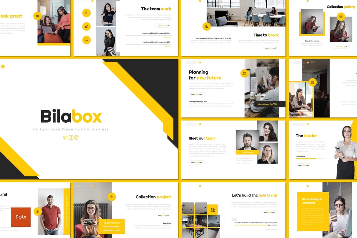 Bilabox - Template PowerPoint Serbaguna untuk Presentasi Menarik