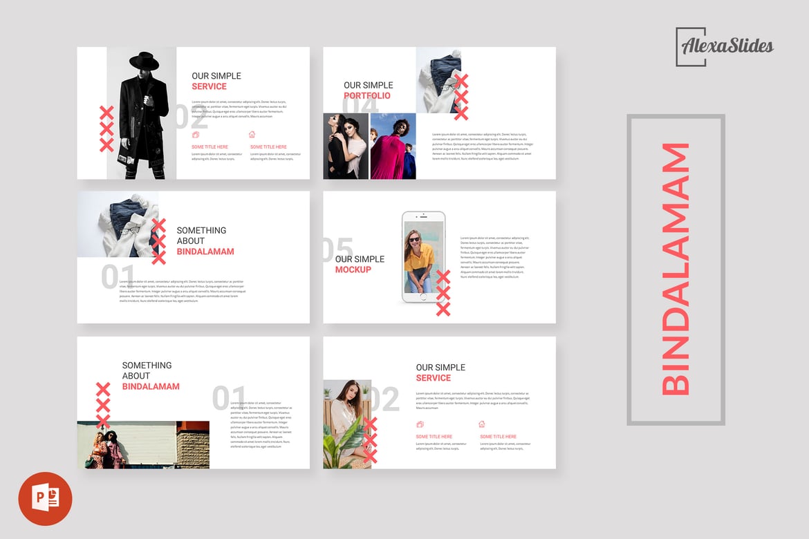 Template PowerPoint Bindalamam - Desain Kreatif untuk Presentasi Anda