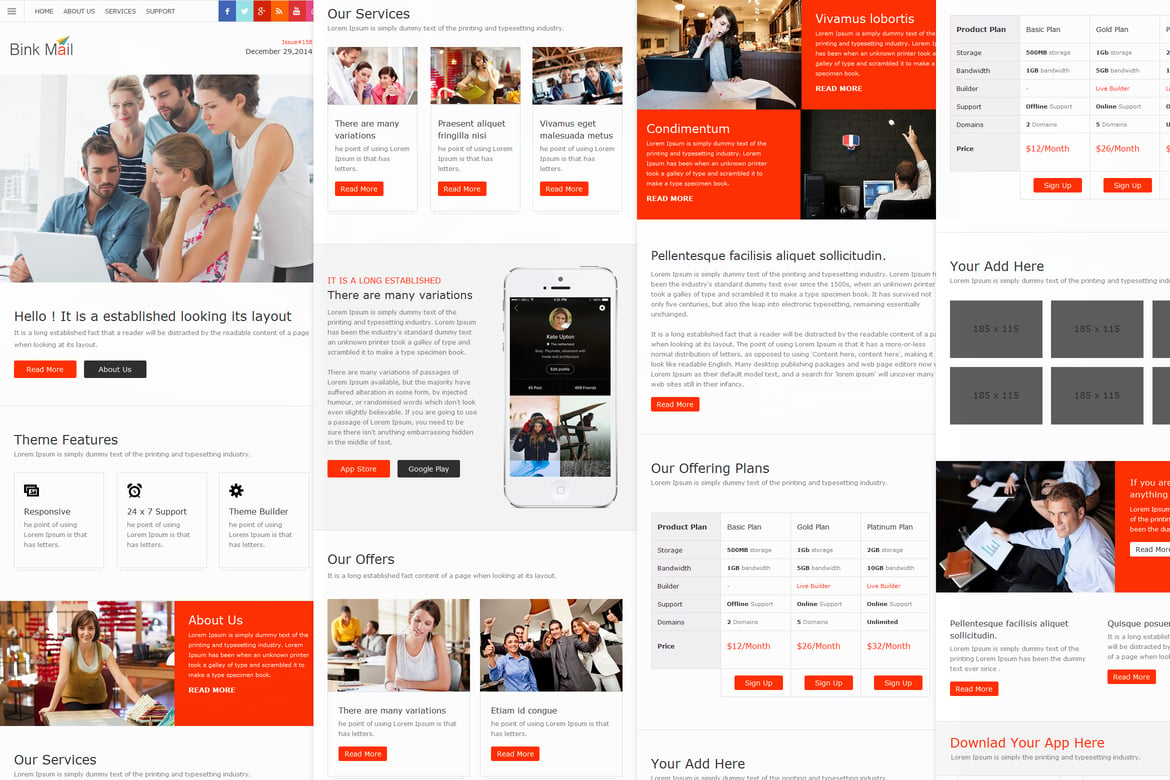 Bink Mail - Template E-mail Responsif yang Menarik