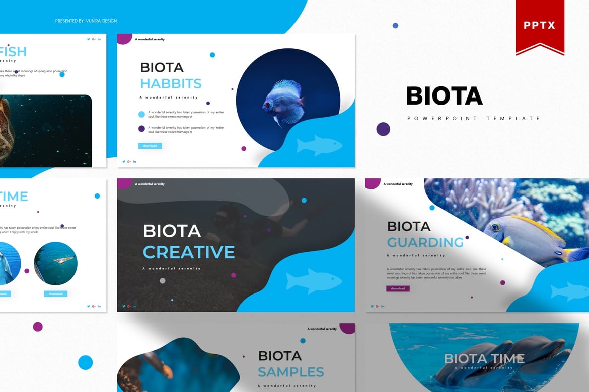 Biota | Template PowerPoint Kreatif untuk Presentasi Anda