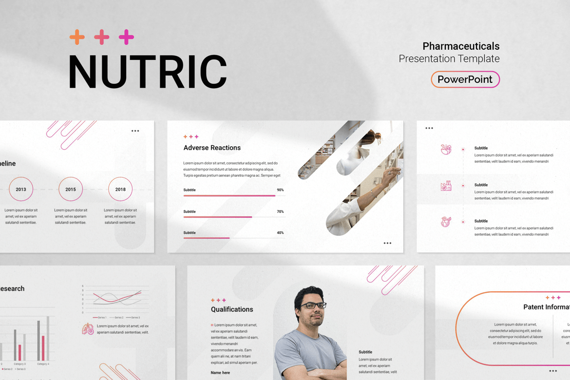 Template PowerPoint Bioteknologi Modern untuk Presentasi Profesional
