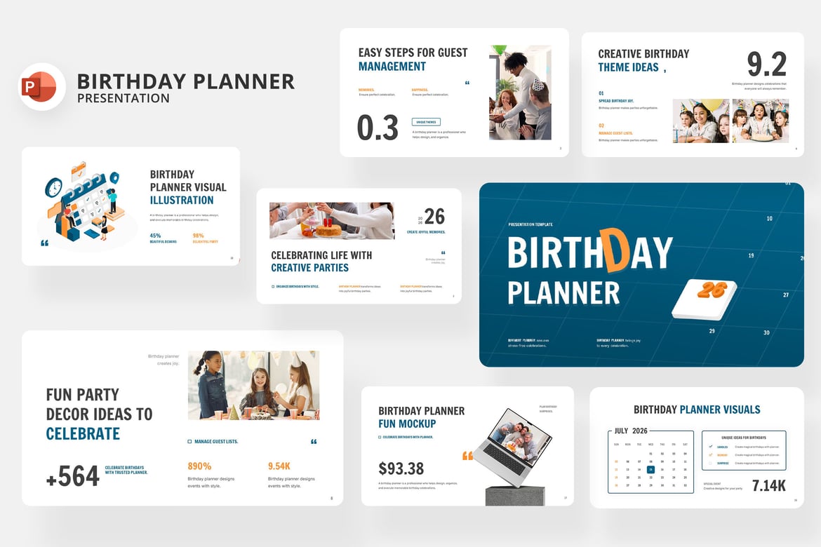 Template Presentasi Ulang Tahun yang Menarik dan Profesional