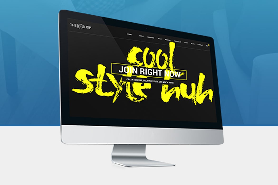 Bishop - Template Website Serbaguna yang Modern dan Responsif