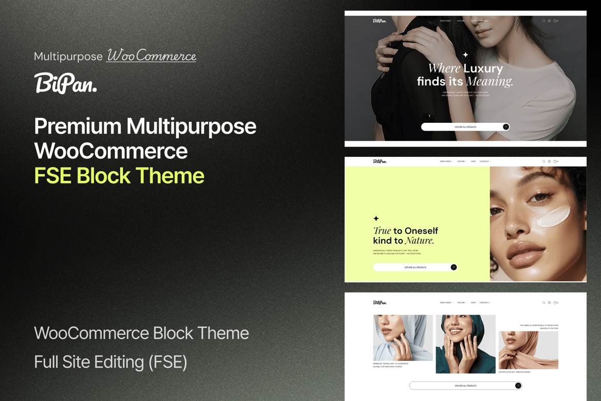 Bitpan - Tema WordPress eCommerce Serbaguna dengan FSE