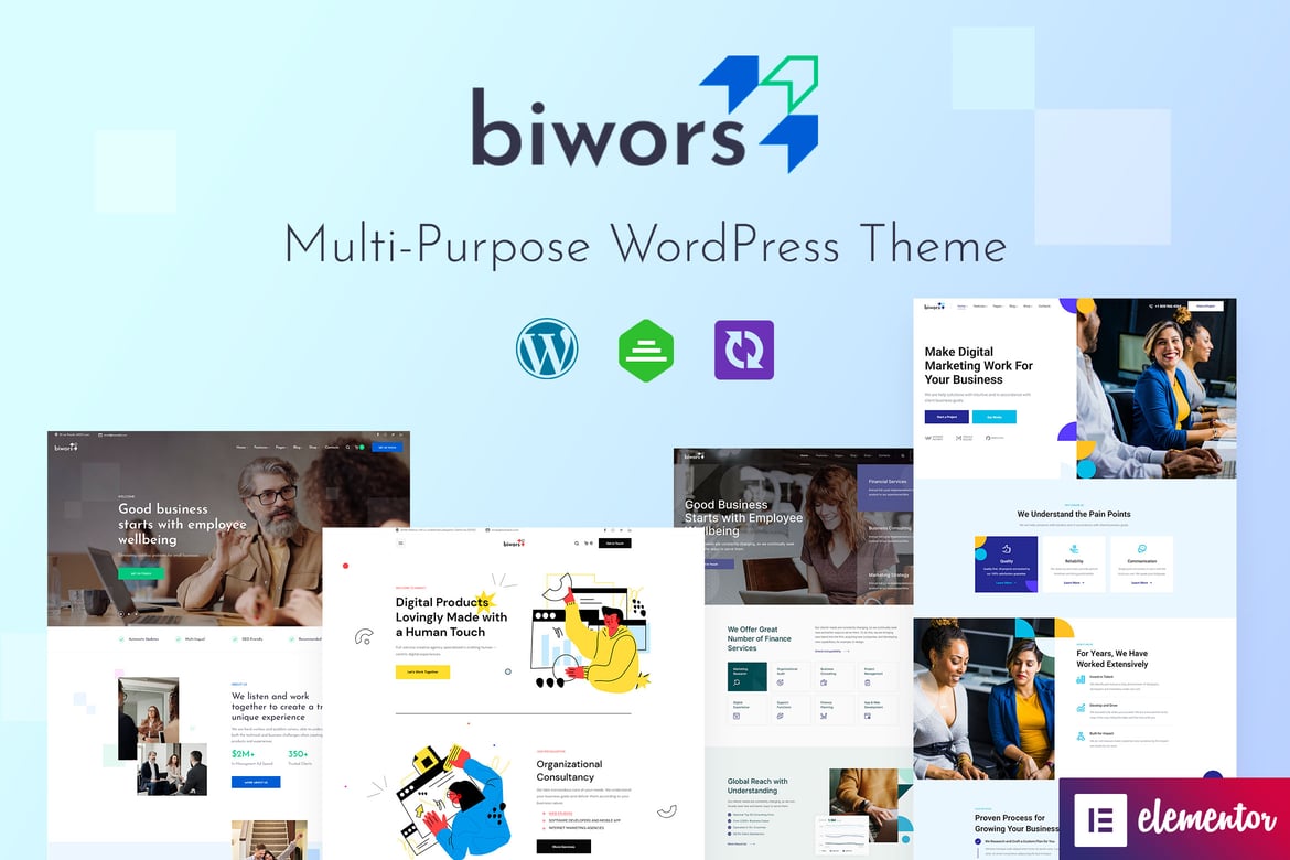 Biwors - Tema WordPress Modern dan Serbaguna untuk Bisnis Anda