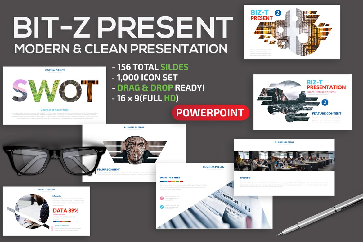 Template Powerpoint Bisnis yang Menarik dan Interaktif