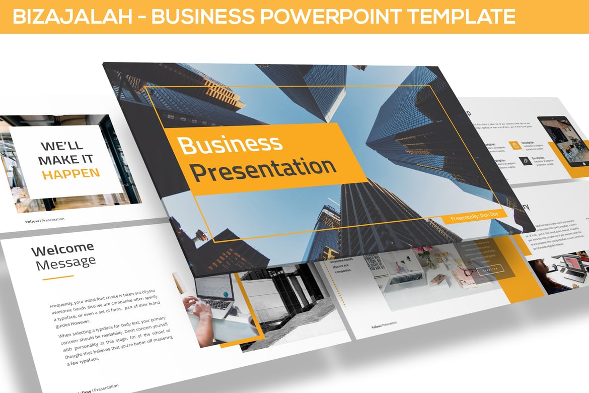 Template Powerpoint Bizajalah - Solusi Presentasi Bisnis yang Menarik