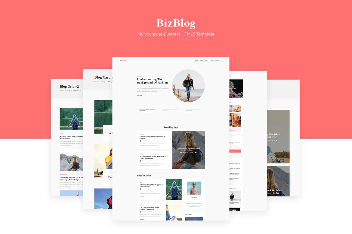 Bizblog | Template Website Blog Pribadi Serbaguna HTML5