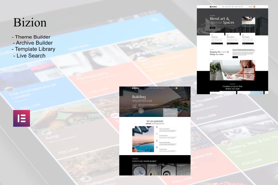 Bizion - Tema WordPress Serbaguna untuk Semua Kebutuhan Anda
