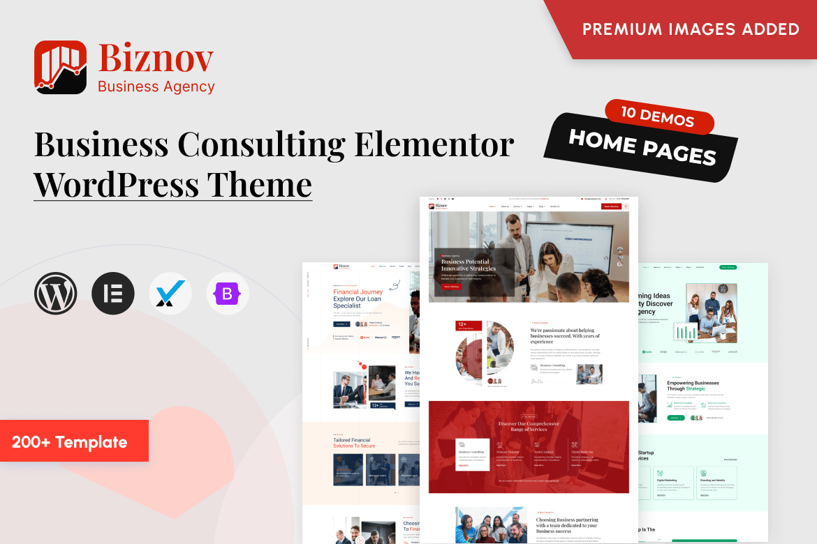 Biznov - Tema WordPress Konsultasi Bisnis Modern