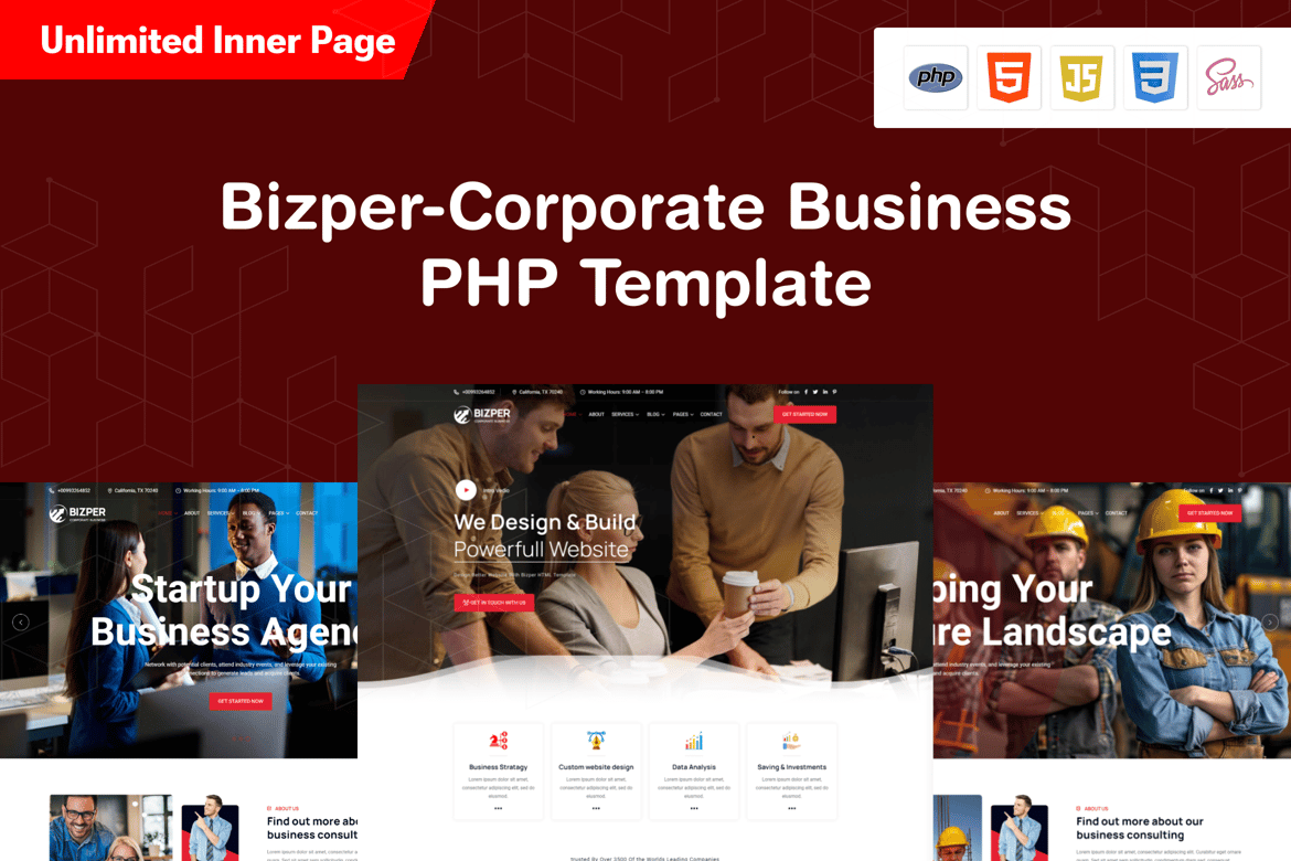 Bizper – Template Website Konsultasi PHP yang Serbaguna