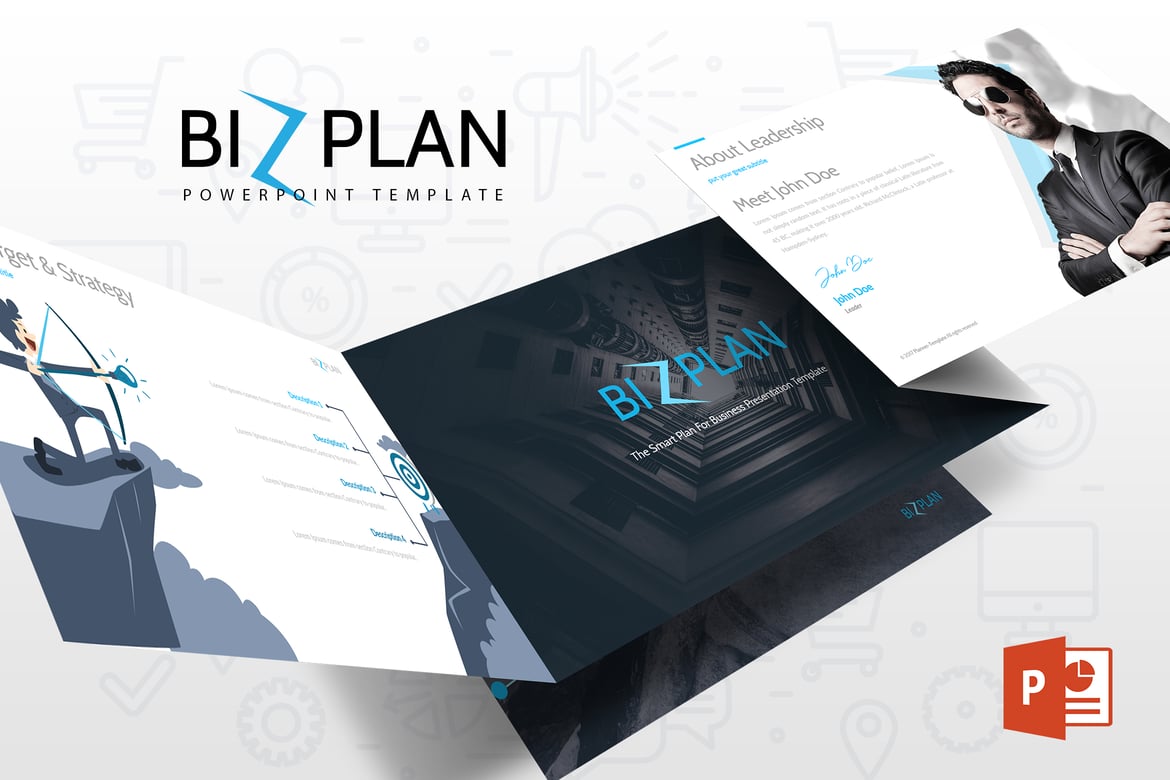 Template PowerPoint Bizplan - Solusi Presentasi Kreatif Anda