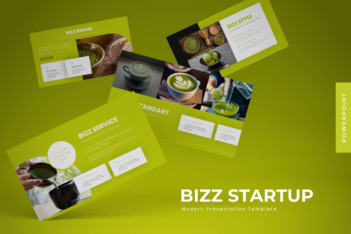 Template Presentasi Bizz Startup - Solusi Kreatif untuk Bisnis Anda