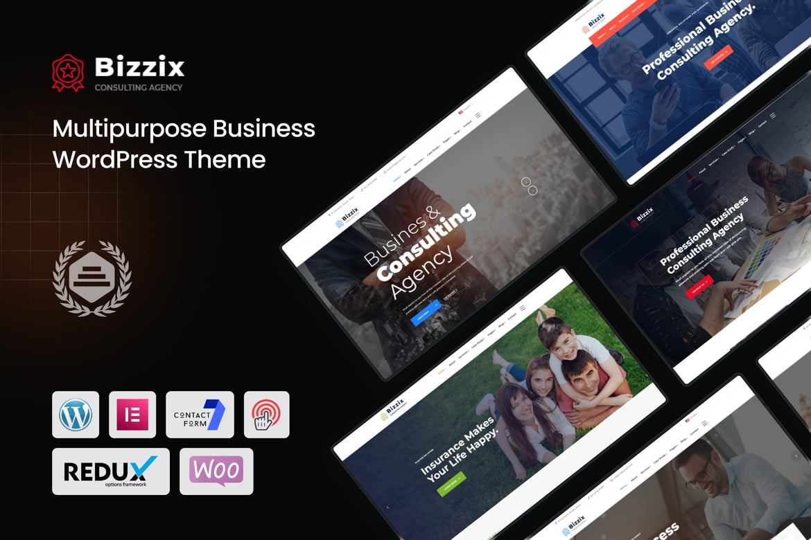 Bizzix - Tema WordPress Bisnis Serbaguna untuk Startup dan Perusahaan