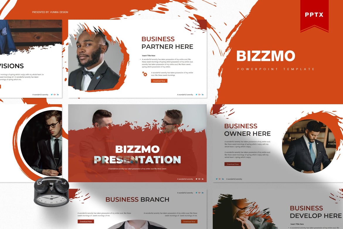 Bizzmo | Template Powerpoint Profesional untuk Presentasi Anda