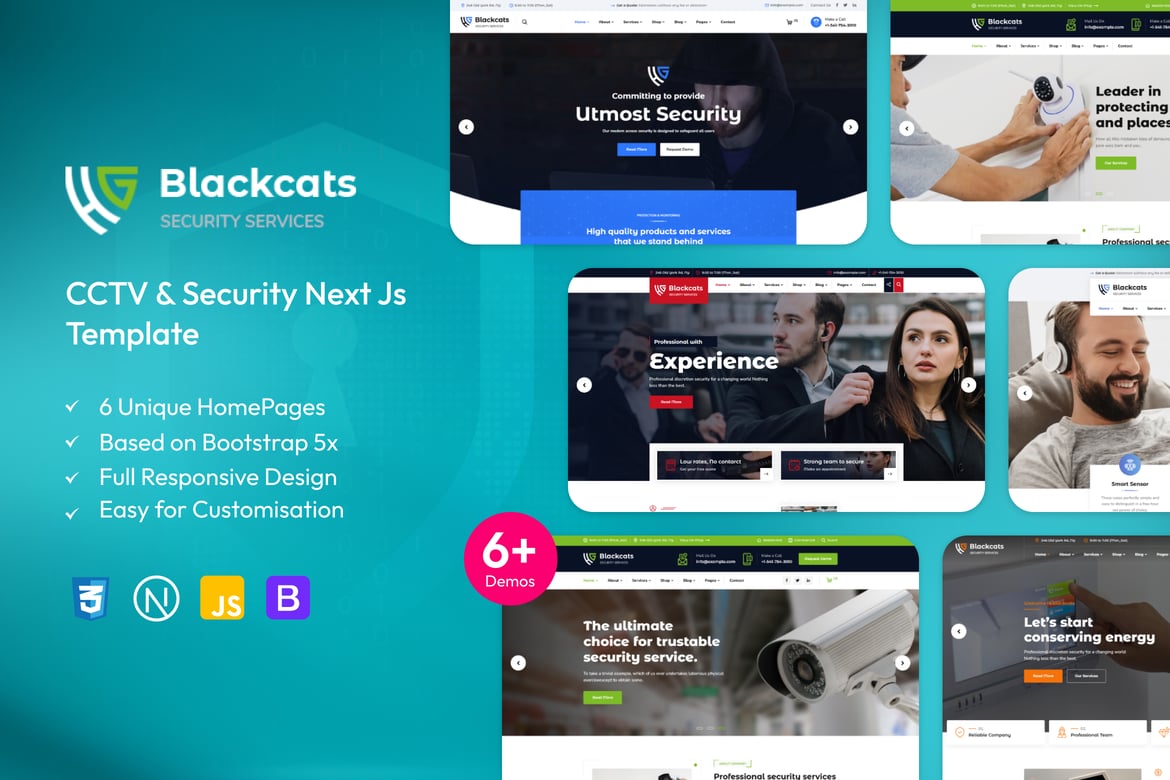 Template Website Blackcats - Solusi Keamanan CCTV dan Keamanan Modern