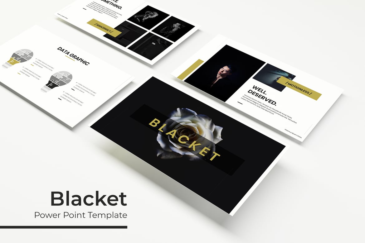 Template PowerPoint Blacket - Presentasi Menarik dan Profesional