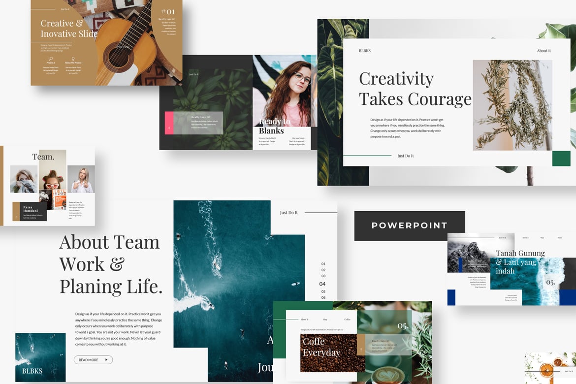 Template PowerPoint BLNKS: Solusi Presentasi Profesional yang Menarik