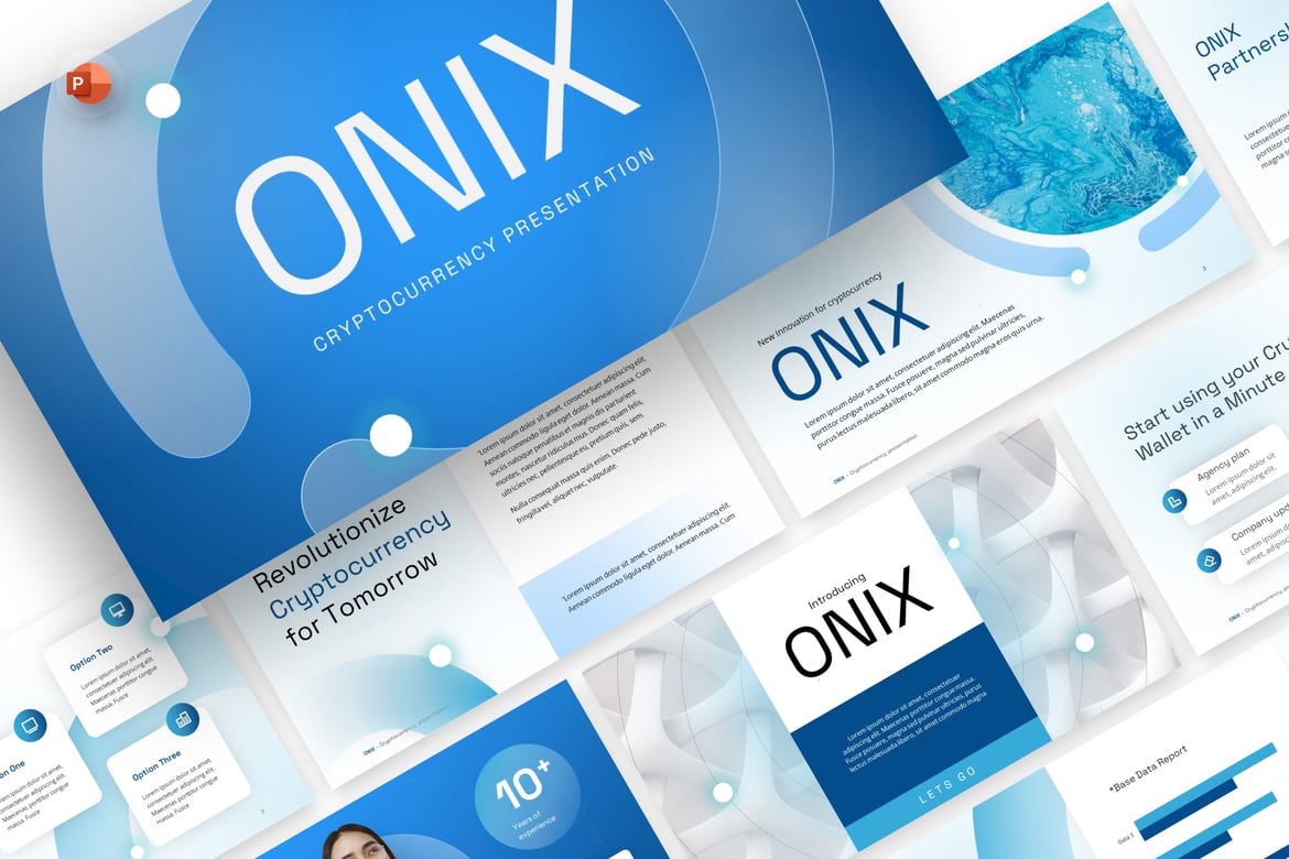 Template PowerPoint Blockchain yang Menarik dan Profesional