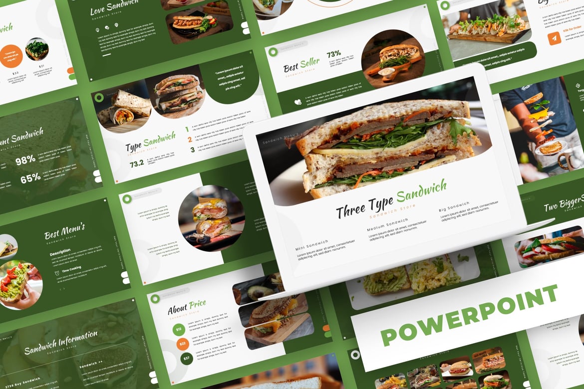 Bocadillo - Template PowerPoint Serbaguna dan Menarik