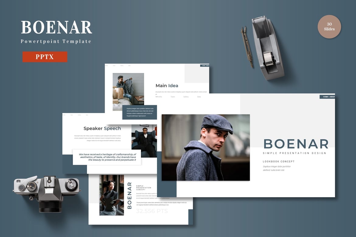 Template Powerpoint Boenar - Solusi Presentasi Anda