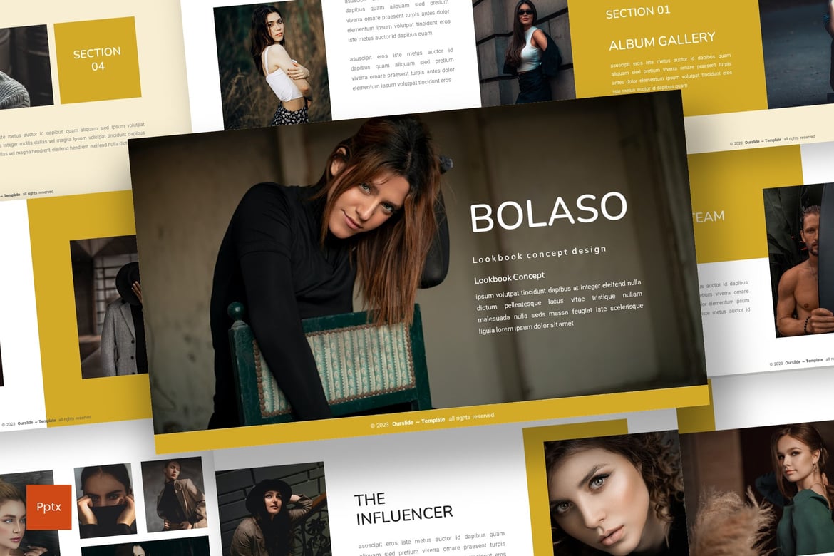 Template Powerpoint Bolaso - Presentasi Minimalis dan Kreatif