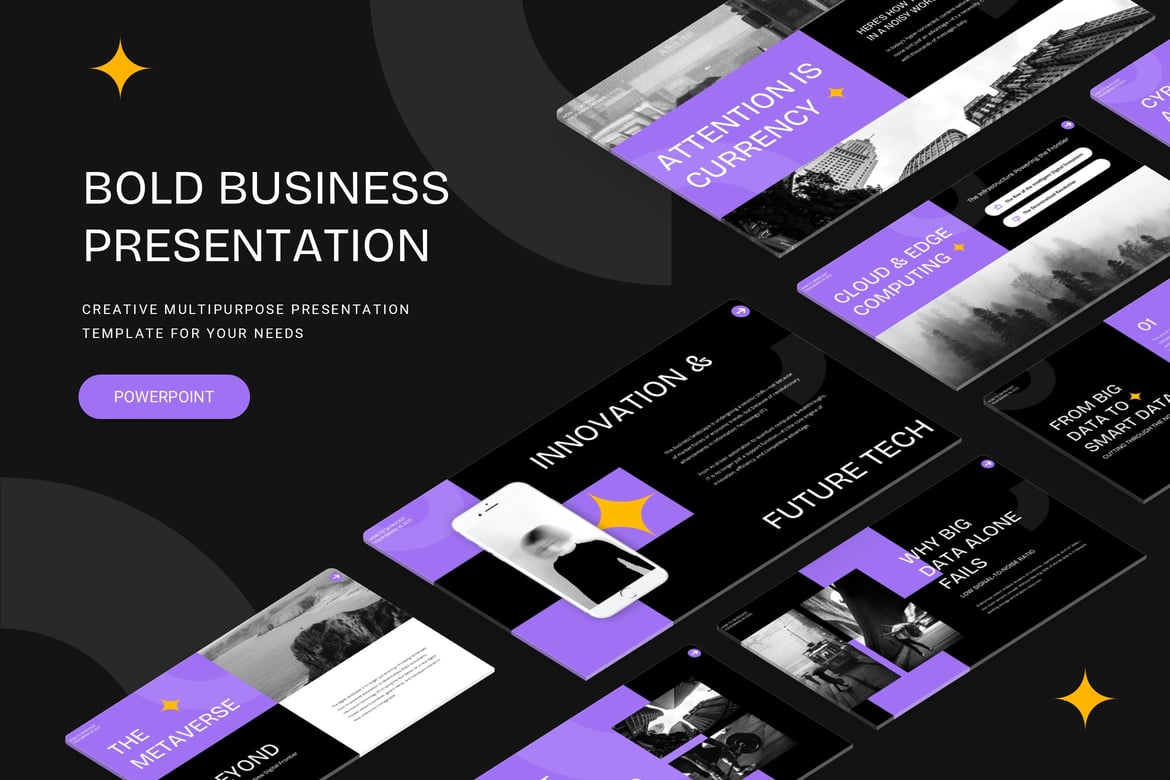 Template Presentasi Bisnis Keren - PowerPoint