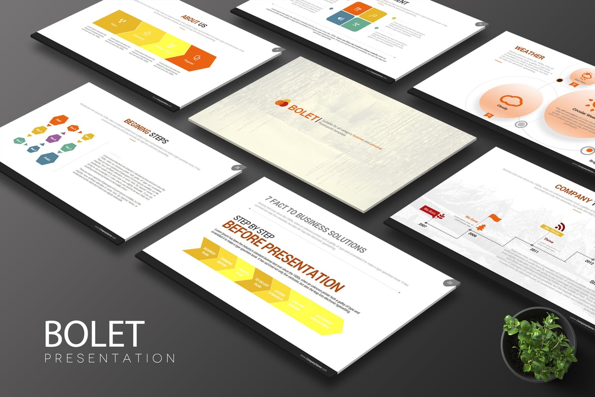 Template PowerPoint Kreatif untuk Presentasi Menarik