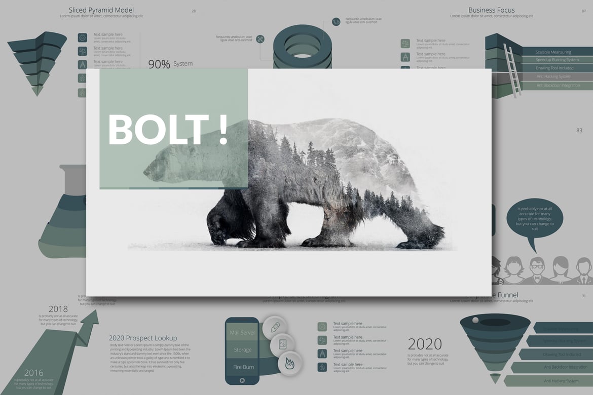 Template Powerpoint BOLT: Solusi Presentasi Kreatif dan Profesional