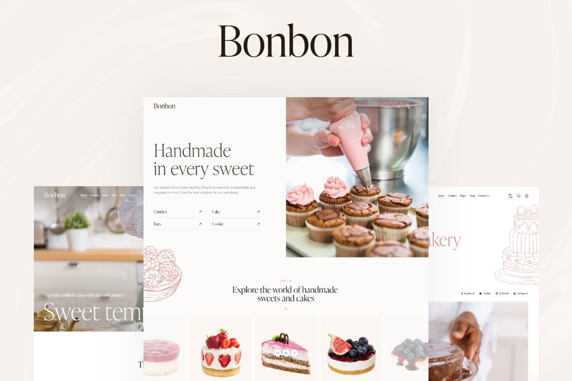 Tema WordPress Bonbon: Solusi Modern untuk Perusahaan Cokelat Anda