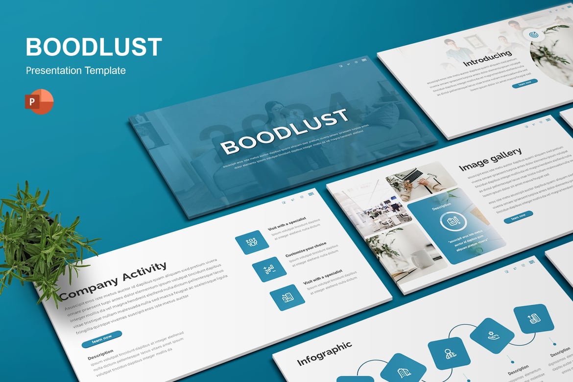 Boodlust - Template PowerPoint Serbaguna untuk Presentasi Profesional
