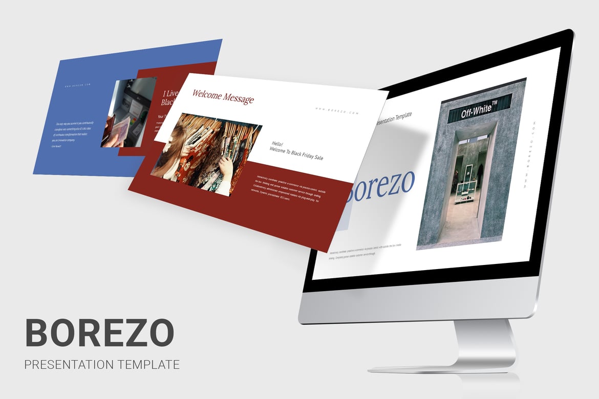 Borezo - Diskon Spesial Black Friday untuk Template Powerpoint