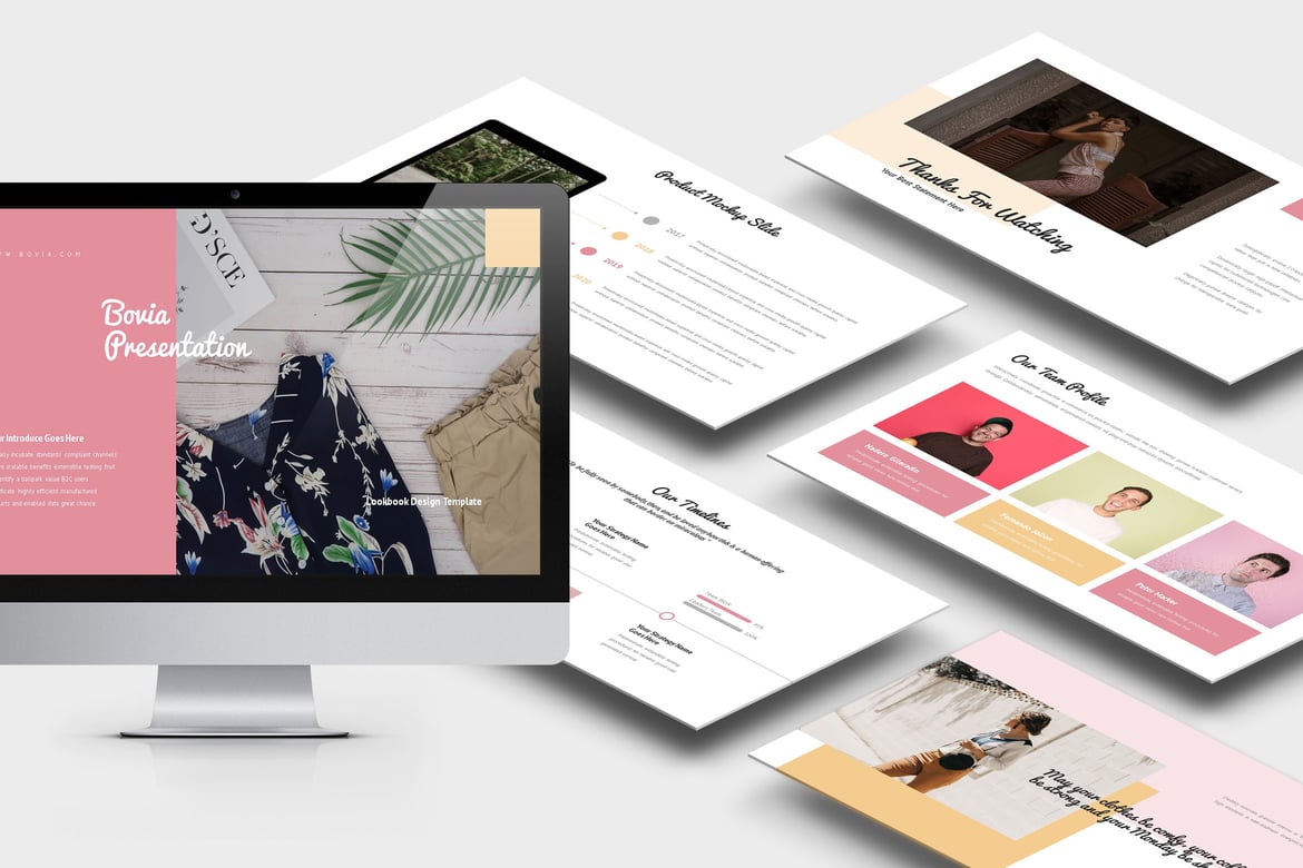 Bovia: Template Presentasi Fashion yang Menarik