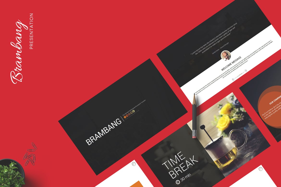 Template PowerPoint Brambang: Presentasi Kreatif dan Profesional