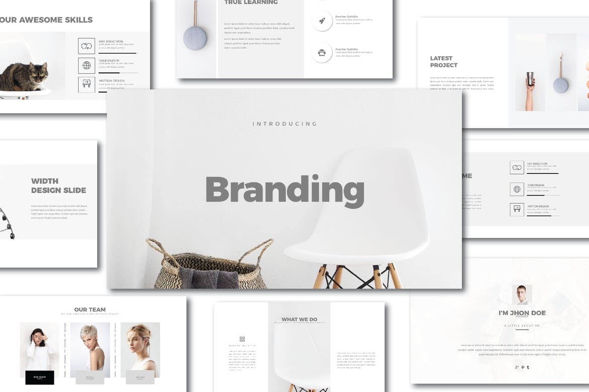 Template PowerPoint Kreatif untuk Presentasi yang Menarik