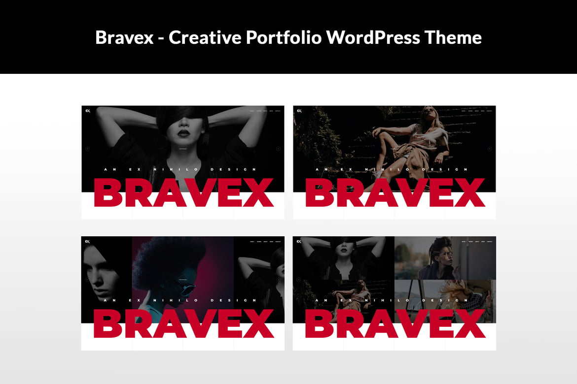 Bravex - Tema WordPress Portfolio Kreatif yang Menakjubkan