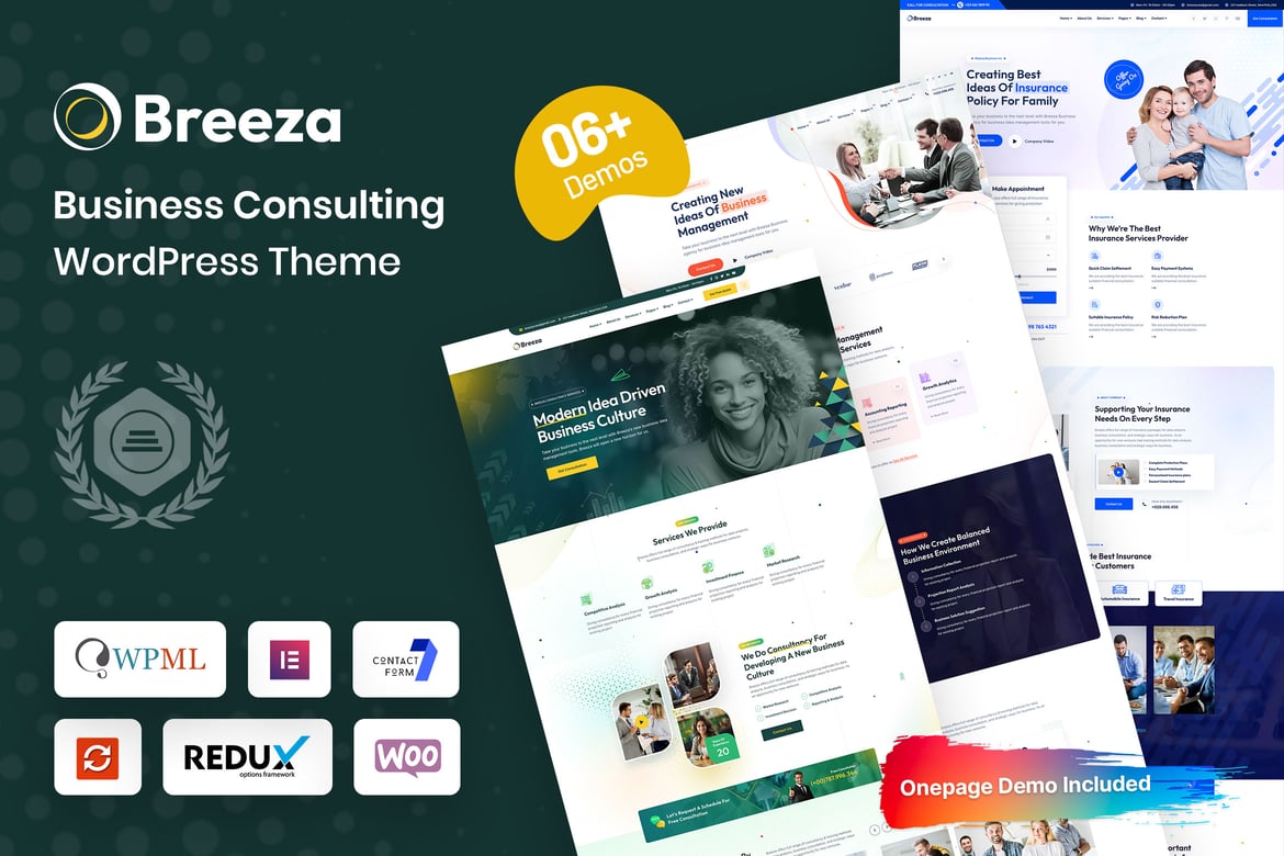 Breeza - Tema WordPress Konsultasi Bisnis yang Elegan dan Fungsional